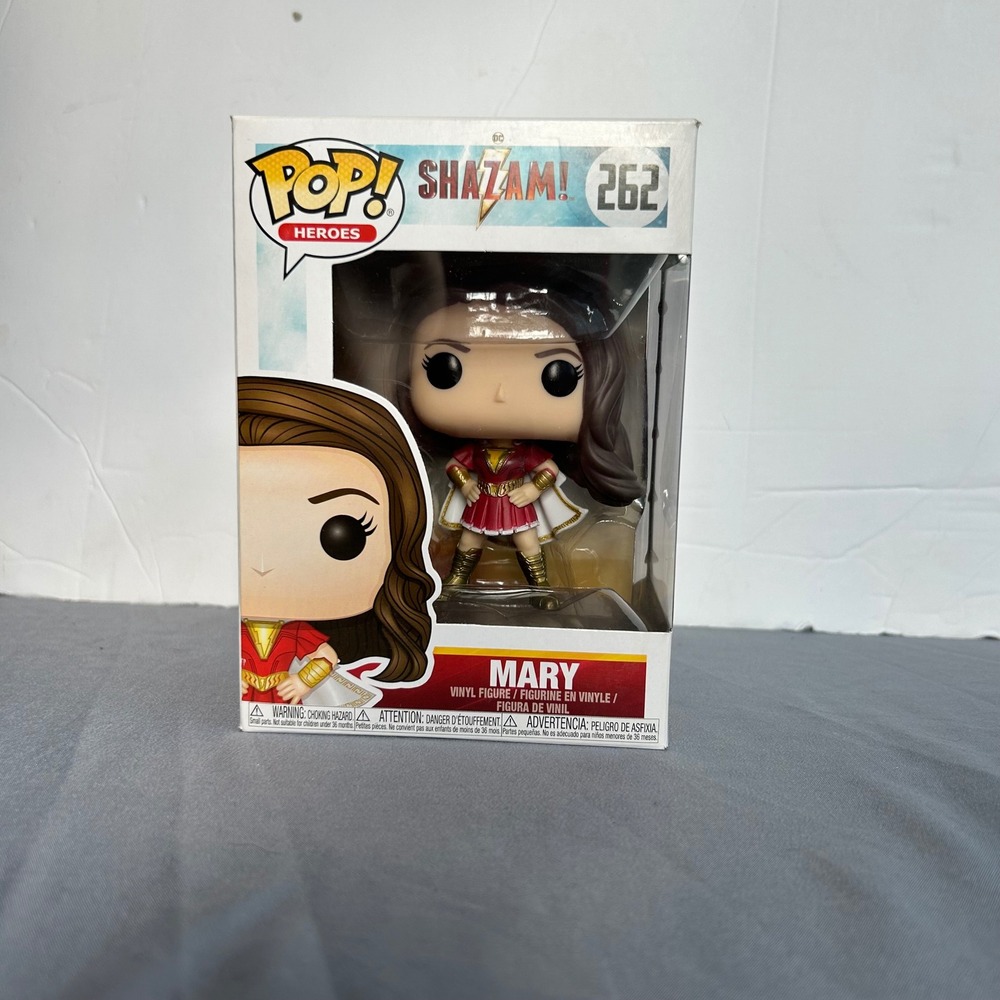 Funko Pop Heroes Shazam Mary 262 Vinyl Figure DC Comics Collectible